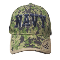 JWM Logo Baseball Cap Digital Camo Green One Size Fits All (Pack of 6)