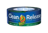 Duck Clean Release 1.88 in. W X 60 yd L Blue Medium Strength Painter's Tape (Pack of 12)