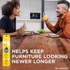 Pledge Sc Johnson Lemon Furniture Polish Spray 9.7 oz. (Pack of 12)