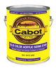 Cabot Solid Tintable 0801 White Base Water-Based Acrylic Solid Color Acrylic Deck Stain 1 gal. (Pack of 4)