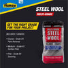 Rhodes American 0000 Grade Medium Steel Wool Pad 12 pk (Pack of 6)