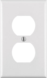 RECEPTACLE WALLPLATE1GWH (A)