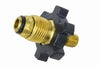 Mr. Heater 1/4 in. D Brass Excess Flow Soft Nose P.O.L x Male Pipe Thread Propane Fitting
