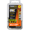 Hillman POWERPRO ONE No. 10  S X 1-1/2 in. L Star Flat Head Multi-Material Screw  (Pack of 5)