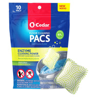 O-Cedar Citrus Scent Floor Cleaner Powder 10 pk (Pack of 8)