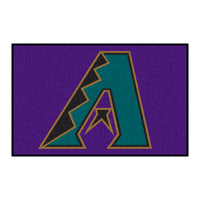 MLB - Arizona Diamondbacks Retro Collection Rug - 19in. x 30in. - (1998)