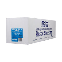 Film-Gard Plastic Sheeting 4 mil X 16 ft. W X 100 ft. L Polyethylene Clear - Open Box