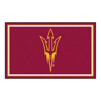 Arizona State University 4ft. X 6ft. Plush Area Rug
