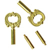 Jandorf Brass Socket Keys 2 pk