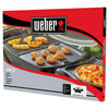 Weber Griddle for Q100 and Q1000 Series Grills Cast Iron Porcelain Coated 12.6 in x 8.6 in 