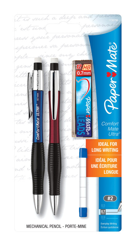 Papermate Comfort Mate Ultra HB Mechanical Pencil 2 pk (Pack of 6)