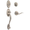 Kwikset SmartKey Shelburne Satin Nickel Handleset Right or Left Handed