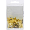 Hillman AnchorWire Brass-Plated Classic Picture Hanger 30 lb. 25 pk (Pack of 5)
