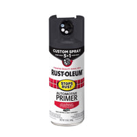 Rust-Oleum Stops Rust Flat Dark Gray Primer Spray 12 oz (Pack of 6)