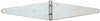 National Hardware 8 in. L Zinc-Plated Heavy Strap Hinge 1 pk