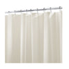 InterDesign 72 in. H x 72 in. W Beige Solid Shower Curtain Liner PEVA (Pack of 4)