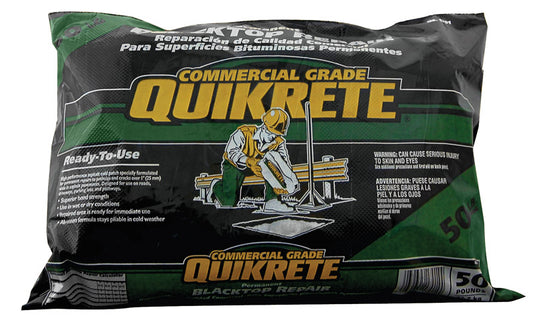 Quikrete Multi-Purpose High Performance Blacktop Repair 50 lbs. 6 sq. ft. Coverage Area
