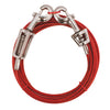 PDQ Red Vinyl Coated Cable Dog Tie Out Large - Deal of The Week