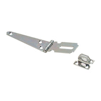 National Hardware Zinc-Plated Steel 4 in. L Hinge Hasp 1 pk