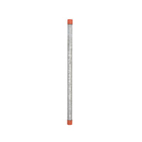 B&K Mueller 1/2 in. D X 18 in. L Galvanized Steel Pre-Cut Pipe