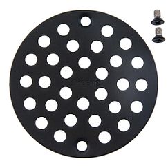 Wrought iron tub/shower drain covers