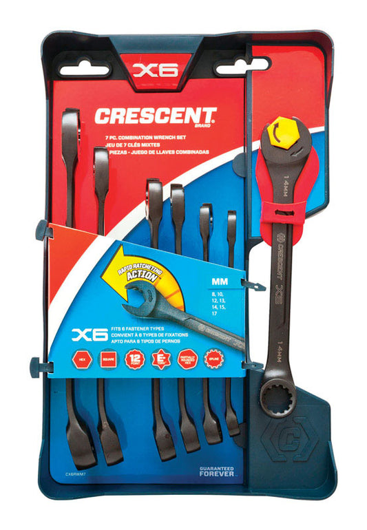 Crescent 12 Point SAE Wrench Set 7 pk