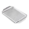 Weber Deluxe Large Grilling Pan Stainless Steel  For Vegetables & Small Foods Durable BBQ Accessory