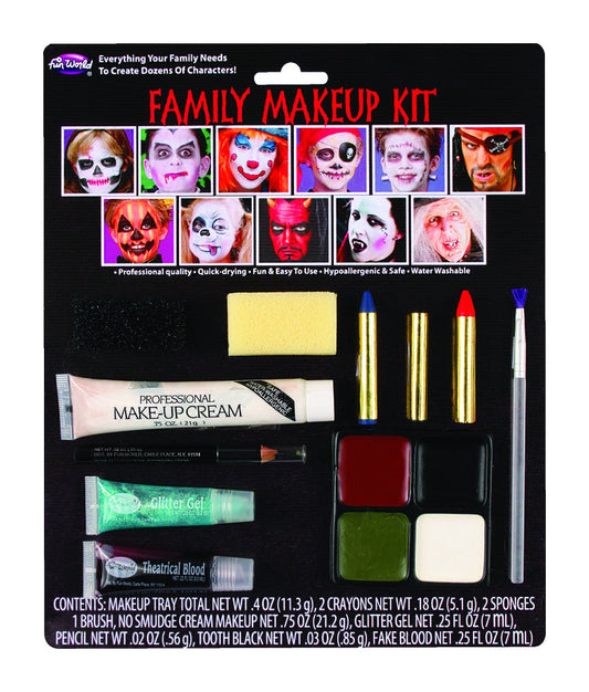 Fun World Halloween Make-Up Kit 11 pk