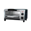 Black+Decker Stainless Steel Black/Silver Toaster Oven 9 in. H X 16.9 in. W X 11.6 in. D
