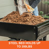 Agri-Fab Steel Tow Behind Utility Cart 10 cu ft