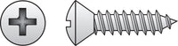 Hillman No. 6 X 3/4 in. L Phillips Oval Head Sheet Metal Screws 100 pk