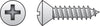 Hillman No. 6 X 3/4 in. L Phillips Oval Head Sheet Metal Screws 100 pk