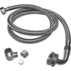 Plumb Pak 3/8 in. Compression in. X 3/8 in. D MIP 60 ft. Stainless Steel Dishwasher Supply Line