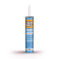 Liquid Nails Projects & Foamboard High Strength Paste Adhesive 10 oz. (Pack of 12)