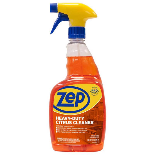 Zep Citrus Scent Heavy Duty Degreaser 32 oz. Liquid (Pack of 12)