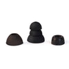 Plugfones Sovereign Duo 22 dB Nylon/Silicone/Soft Foam True Wireless Earplugs Black/Red 2 pair
