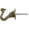 Ook Medium Antique Brass Steel 1.5 in. L Swag Hook 30 lb. 1 pk