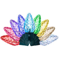 Celebrations Platinum LED C9 Warm White 50 ct String Smart-Enabled Christmas Lights 33.33 ft.