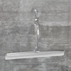iDesign Zia 12 in. Stainless Steel Shower Squeegee