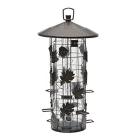 Perky-Pet Wild Bird 8 lb. Metal/Plastic Bird Feeder 9 ports (Pack of 2)