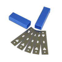 Unger Professional 4 in.   W Carbon Steel Single-Edge Scraper Refill Blades (Pack of 10).