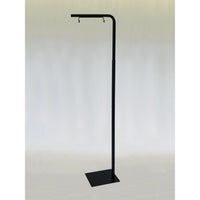 Black Metal Floor Sign Holder 52 in. H X 10 in. W X 14 in. L