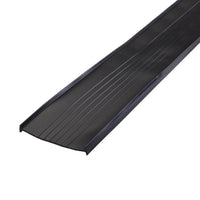 M-D Building Products Platinum Black Vinyl Door Bottom For Garage Doors 9 ft. L X 2.5 in.