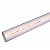 Charlotte Pipe Schedule 40 PVC 10 ft. L x 1 in. Dia. Plain End 450 psi DWV Pipe (Pack of 10)