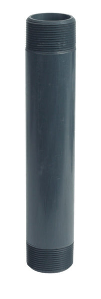 Boquilla de PVC de 10 pulg., de B&amp;K Schedule 80, de 1-1/2 pulg. MIP x 1-1/2 pulg. D MIP, 1 paquete
