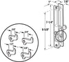 Prime-Line Chrome Metal Indoor and Outdoor Patio Door Handle Set - Deal of The Week