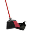 Libman High Power 13.75 in. W Stiff Recycled Plastic Broom with Dustpan