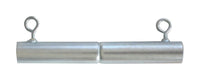 AHC FC 1 in. Round X 1 in. D Galvanized Carbon Steel 10 in. L Flat Frame Connector - Open Box