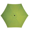 Living Accents 9 ft. Tiltable Spring Green Market Umbrella
