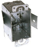 Raco 12.5 cu in Rectangle Steel 1 gang Switch Box Gray